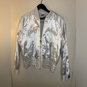 Baby phat satin bomber